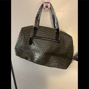 New Grey Black “Clutch” Handbag